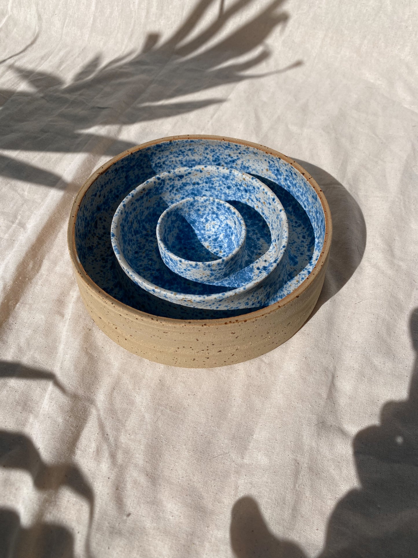 Slow Feeder "Speckled Blue"