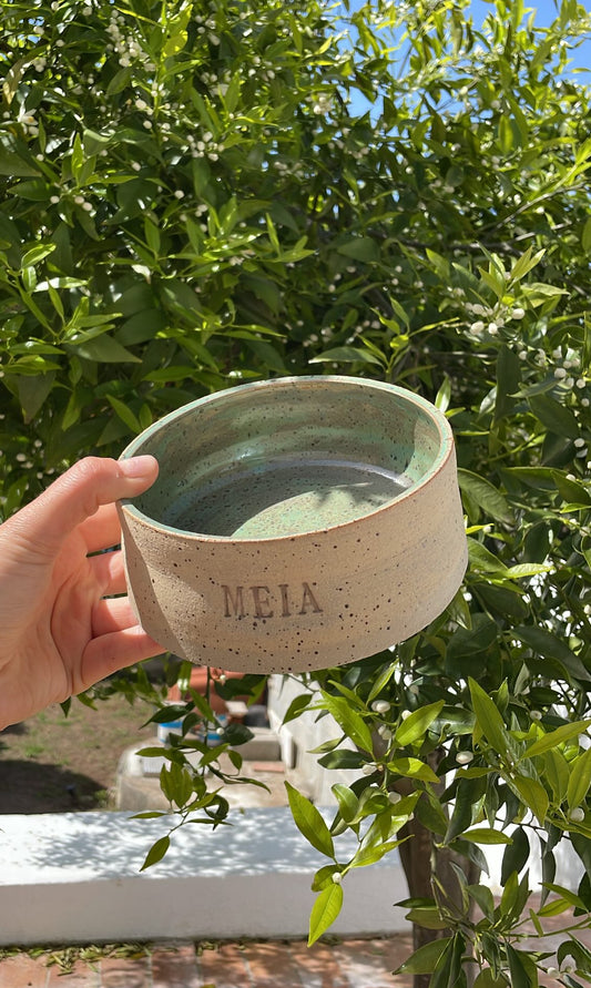 Dog Bowl "Green Tea"
