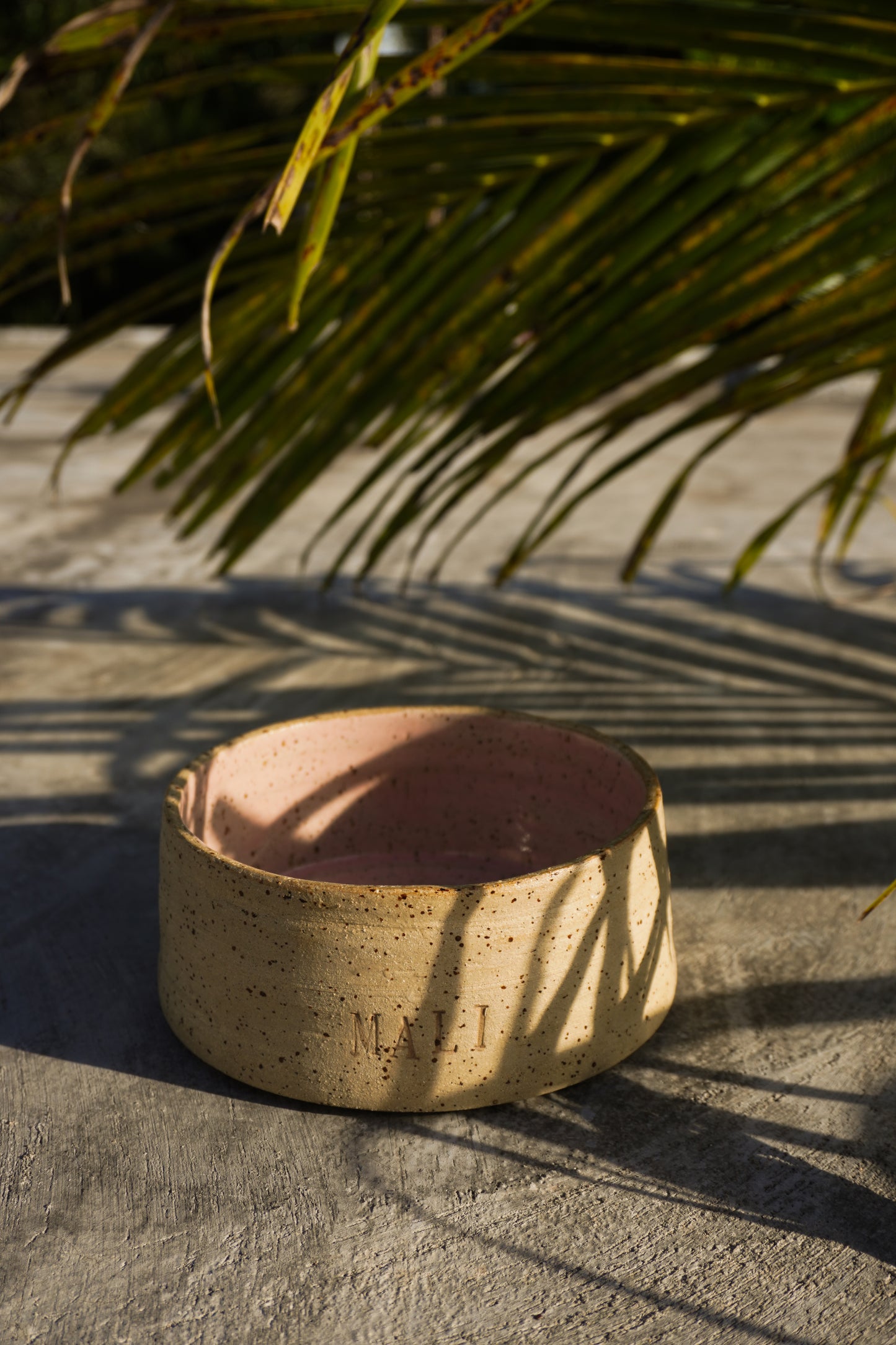 Dog Bowl "Rose"