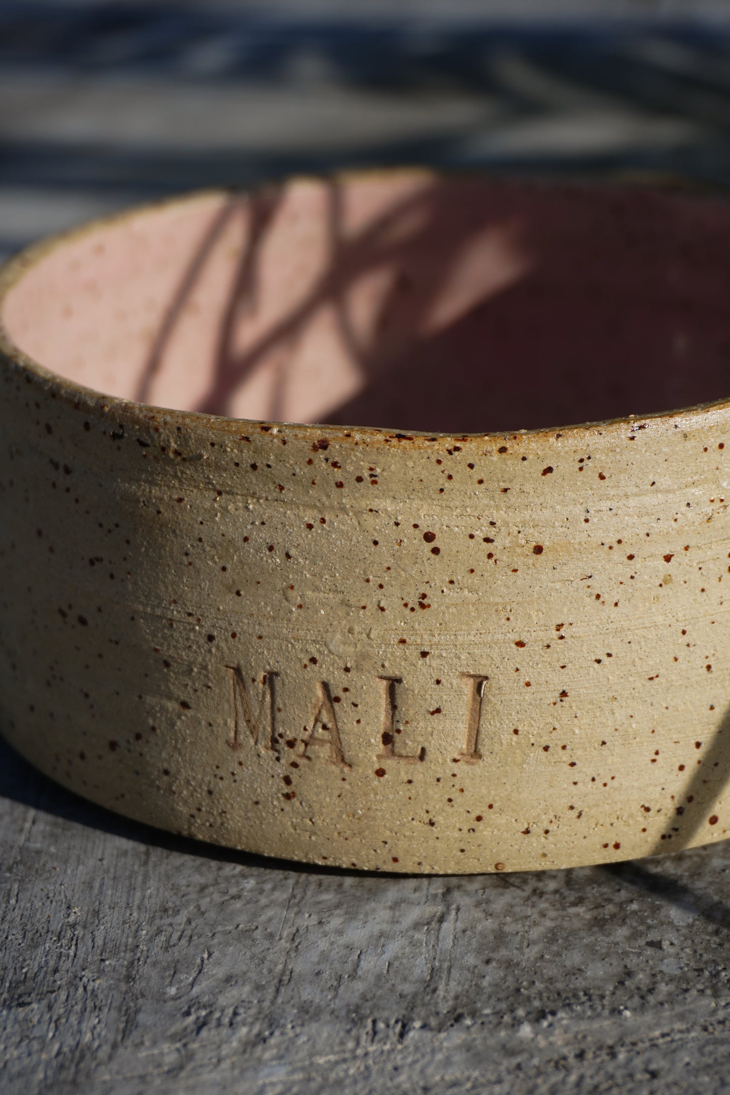 Dog Bowl "Rose"